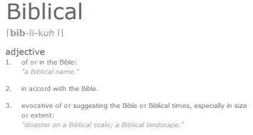 Biblical